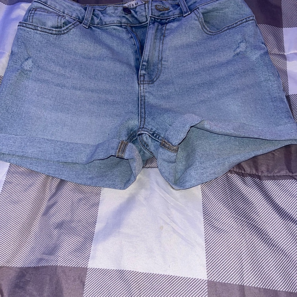 Primark Light Blue Jean Shorts